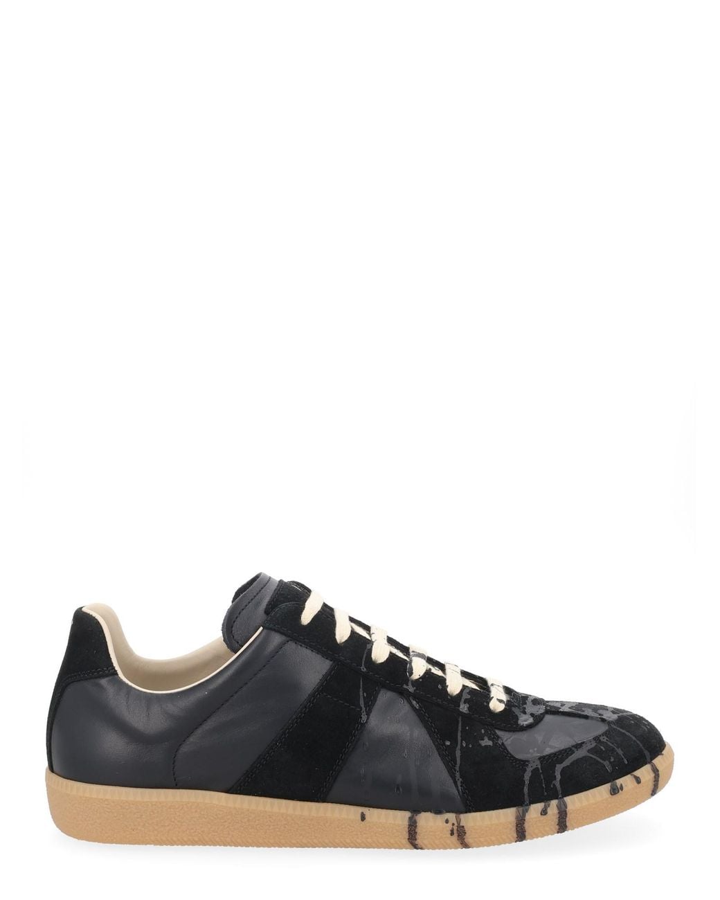 Maison Margiela Black Sneaker "Replica" for men