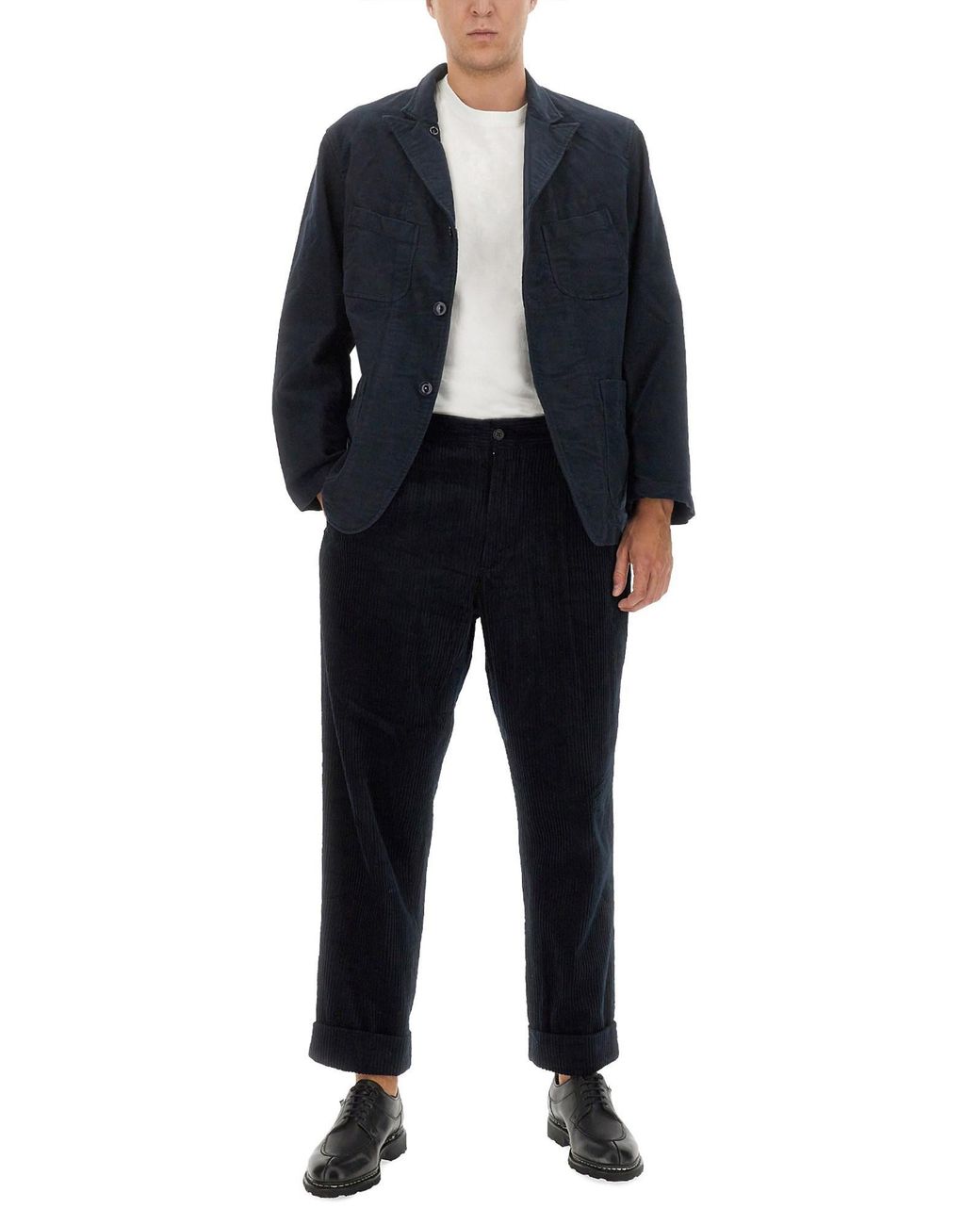 Pantalone di Engineered Garments in Black da Uomo