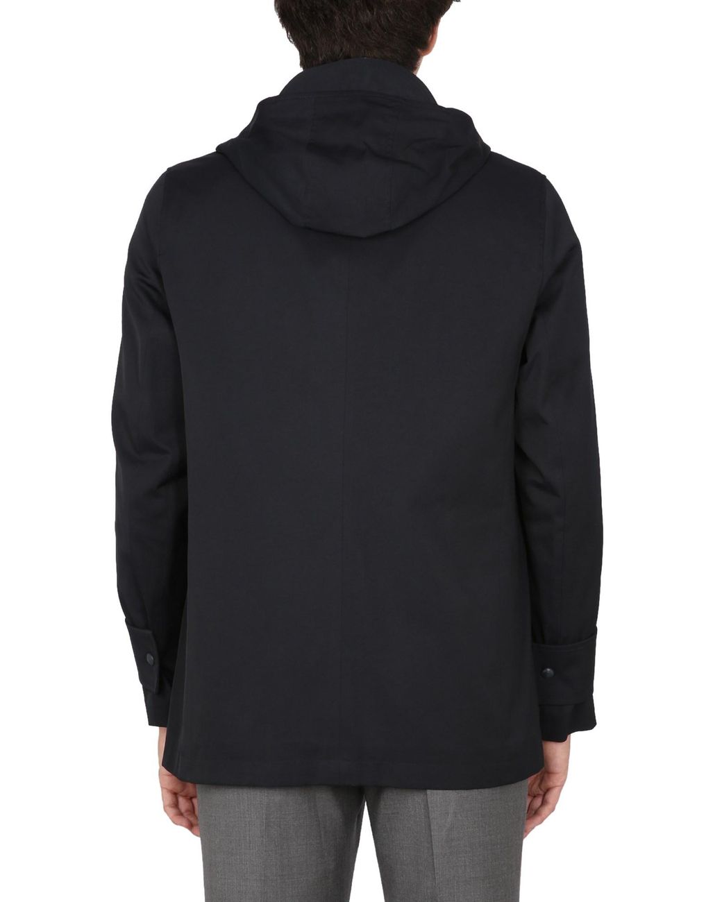 Parka di Thom Browne in Black da Uomo