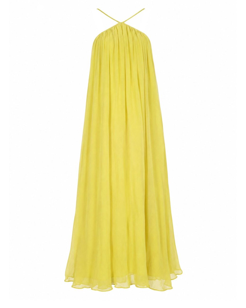 Staud Yellow Abito "Dasha"
