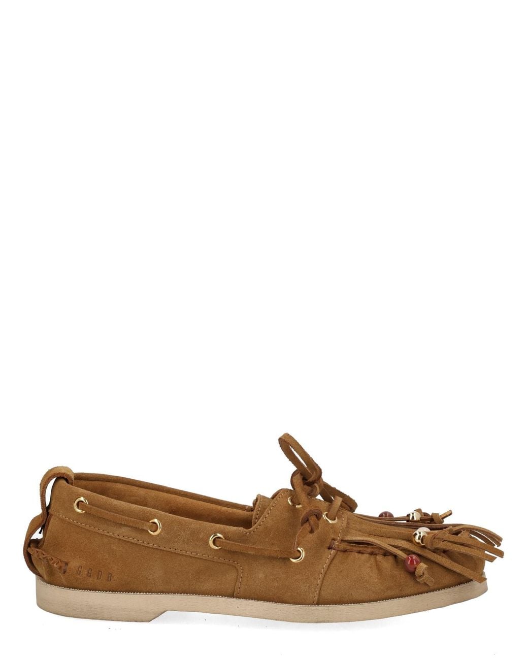 Golden Goose Deluxe Brand Brown Braided Loafers