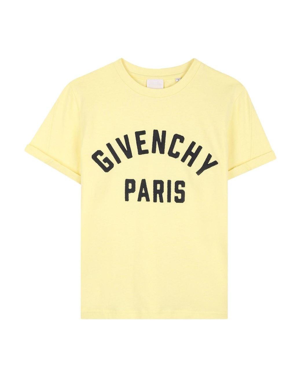 Givenchy Metallic T-Shirts Con Stampa Logo