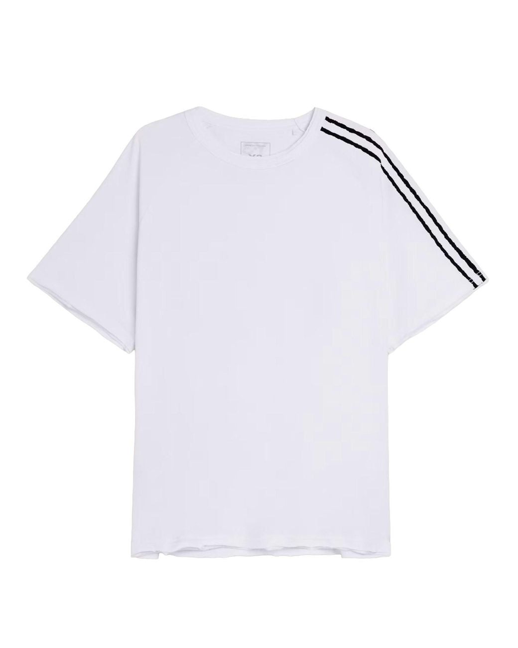Y-3 White 3 Cotton T-Shirt