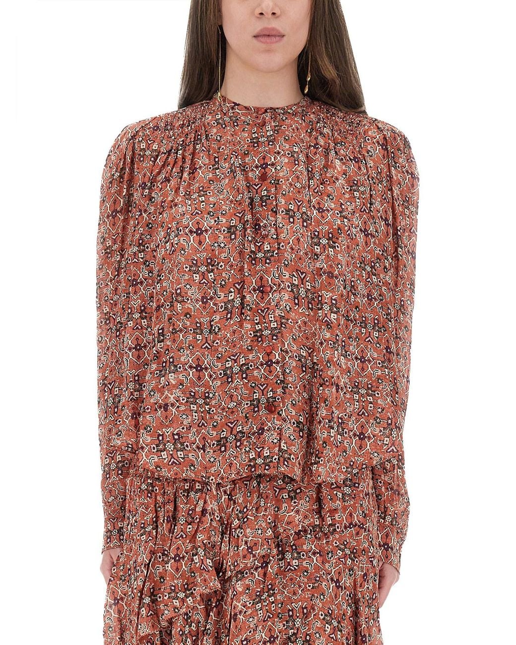 Isabel Marant Red Noeline" Blouse