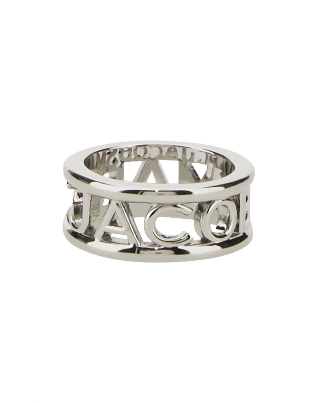 ANELLO THE MONOGRAM di Marc Jacobs in White