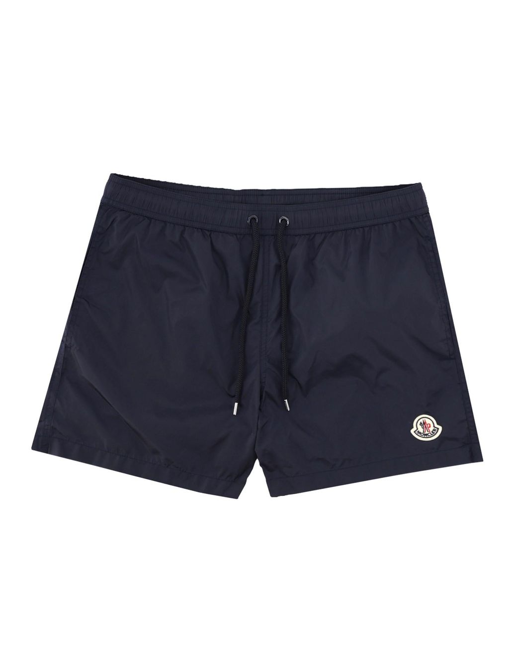 Moncler Blue Costume Da Bagno Con Patch Logo for men