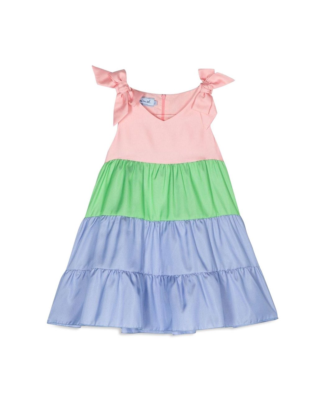 Mi.mi.sol. White Satin Dress