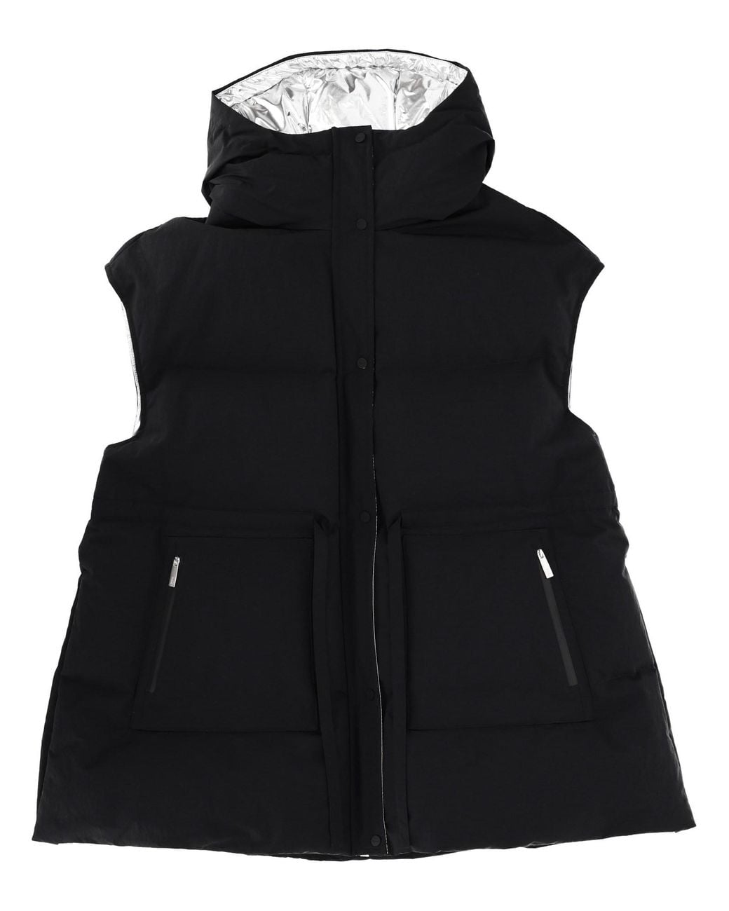Laminar Black "Crinkle Metallic" Vest