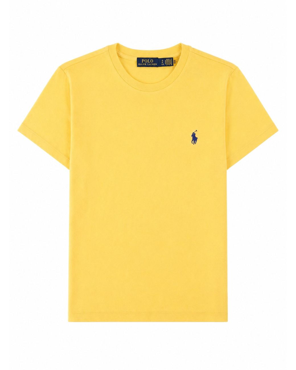 Polo Ralph Lauren Yellow T-Shirt Con Logo