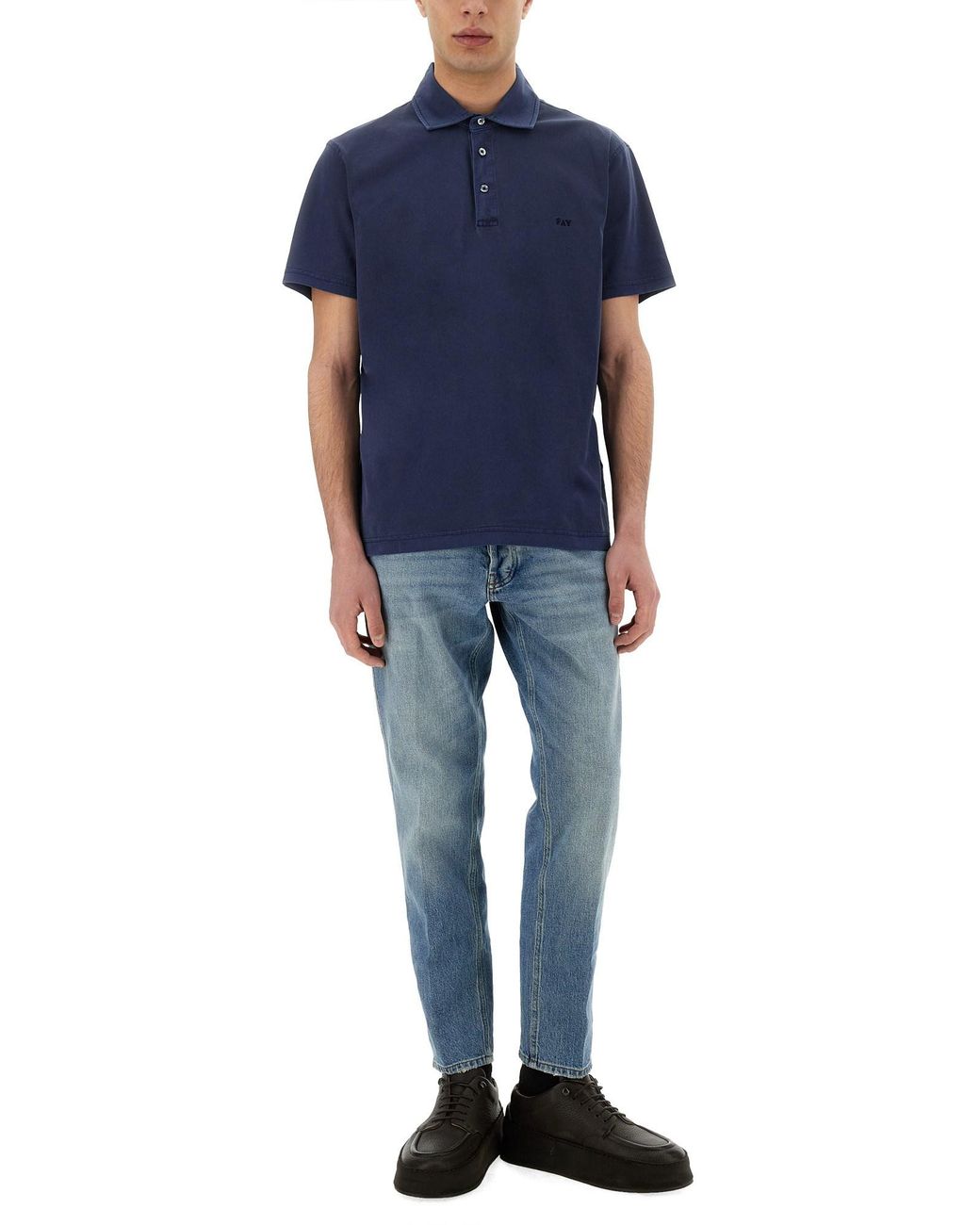 Polo di Fay in Blue da Uomo