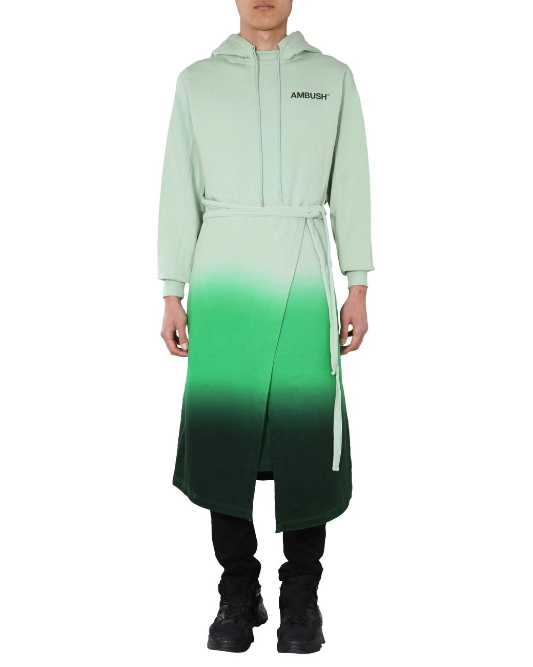 Ambush Green Hooded Dress for men