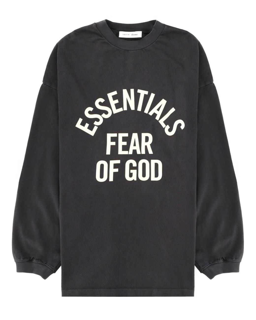 Fear Of God Black Sweatshirt Campus 90S