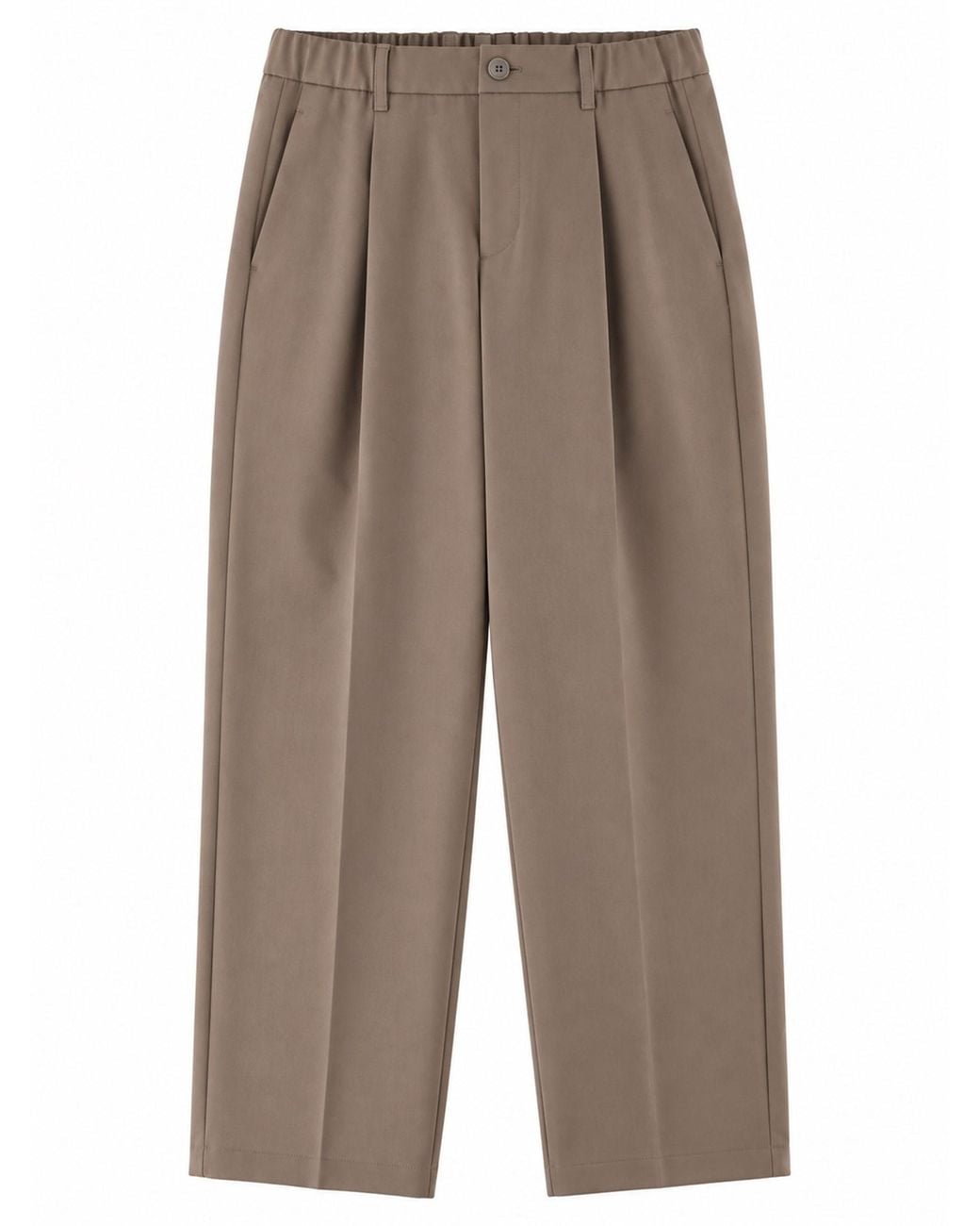 Herno Gray Pantalone Dritto Con Vita Elasticizzata for men