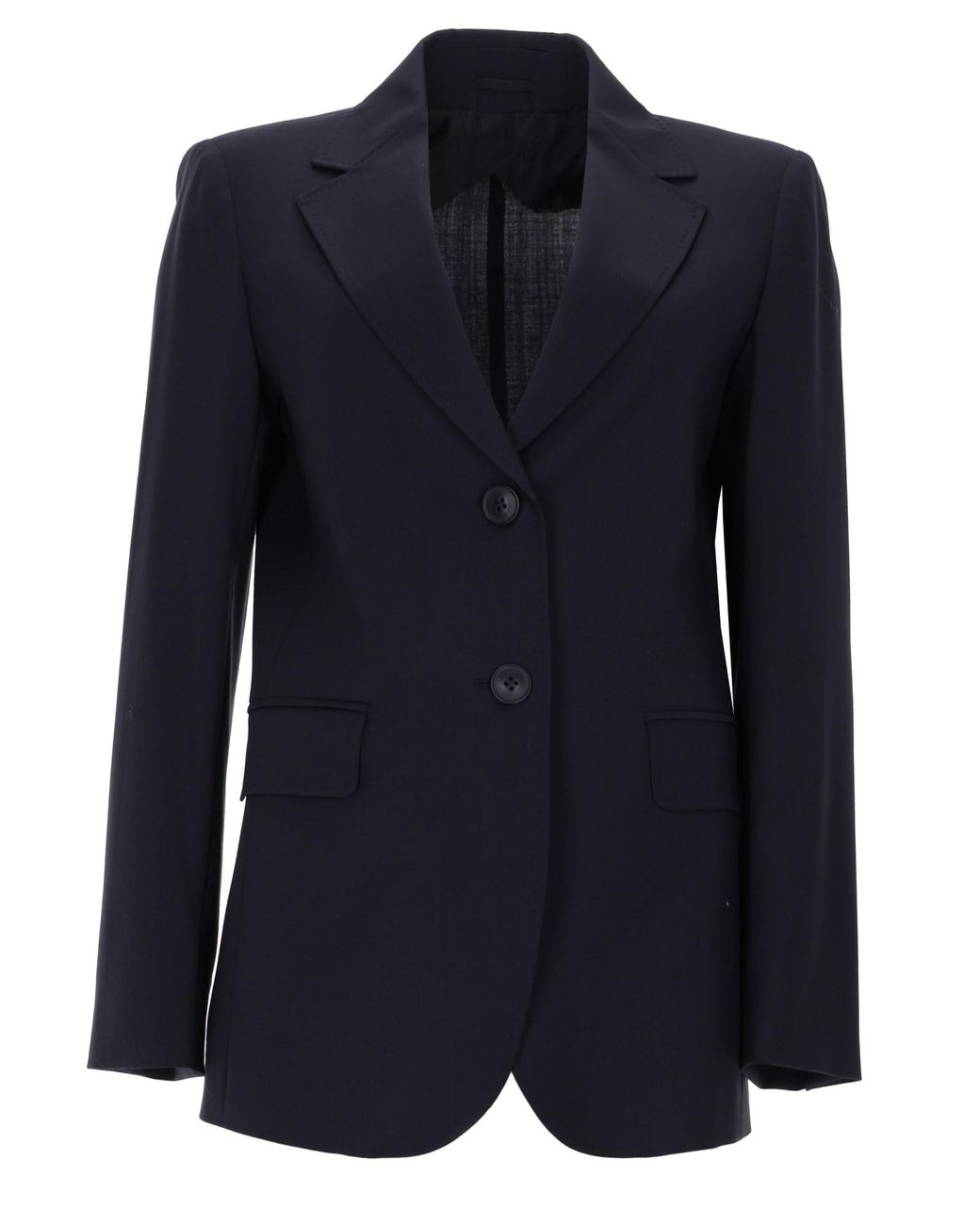 Max Mara Blue Giacca Monopetto