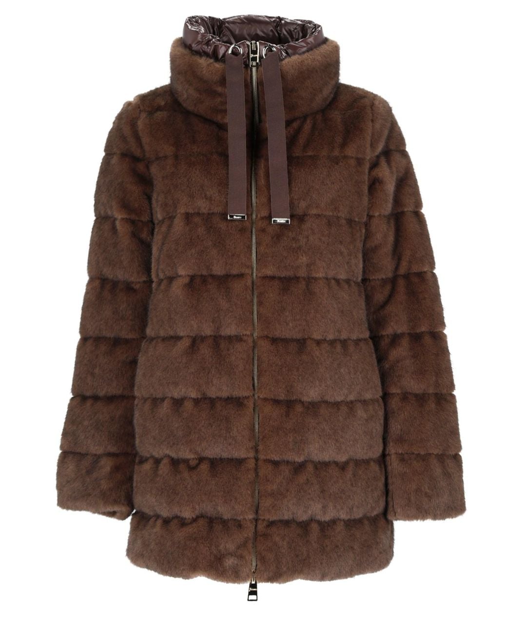 Herno Brown Piumino "A-Shape"