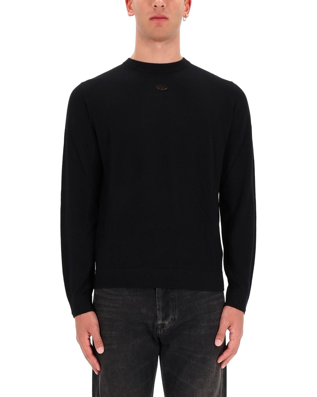 DIESEL Black "K-Valiam" Jersey for men