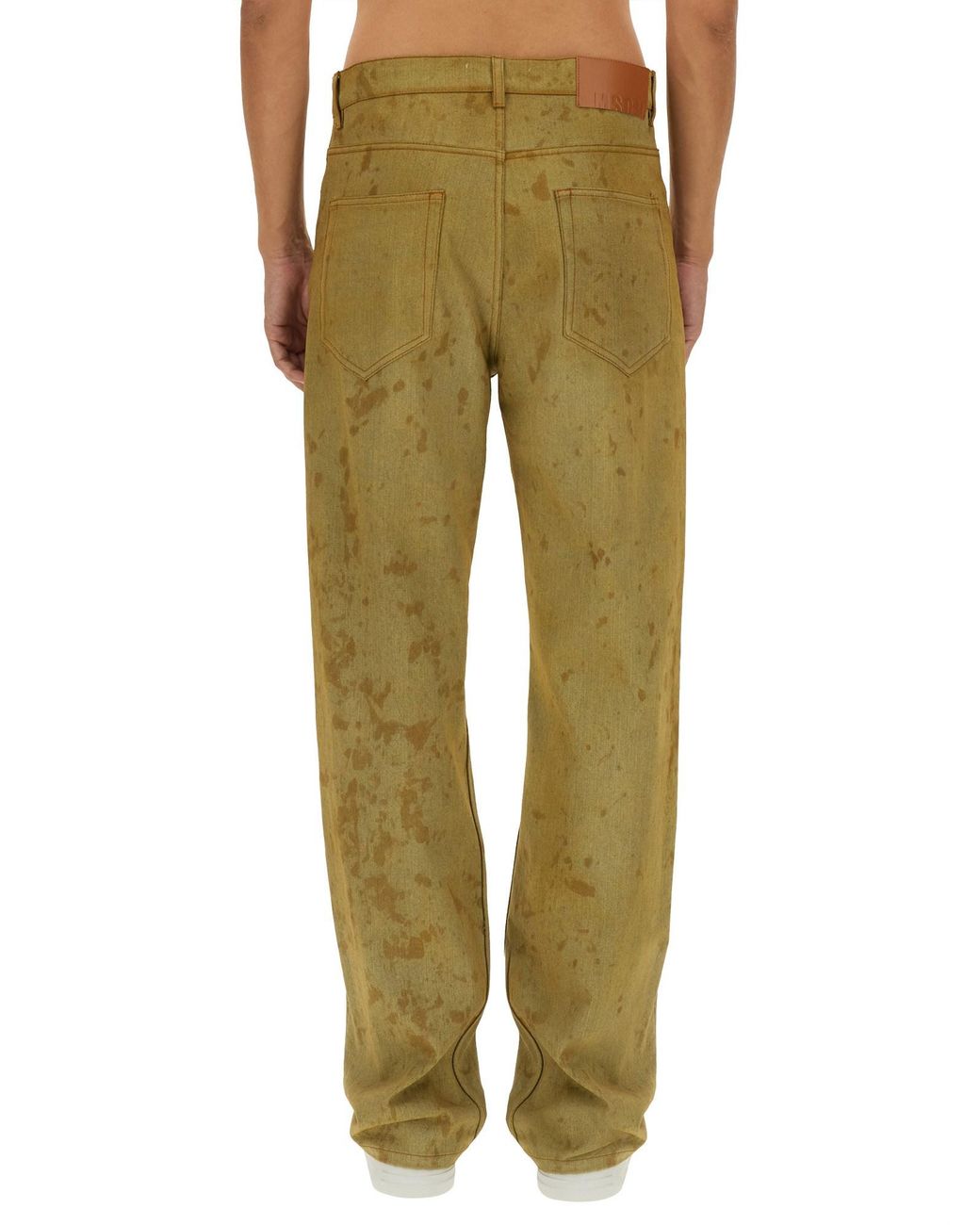 Pantalone di MSGM in Green da Uomo