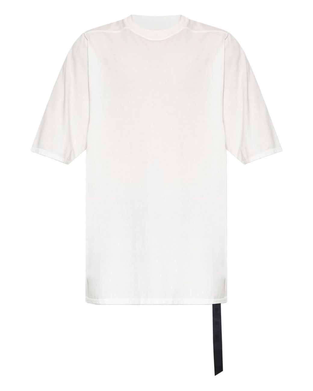 Rick Owens White Jumbo Sst Tshirt for men