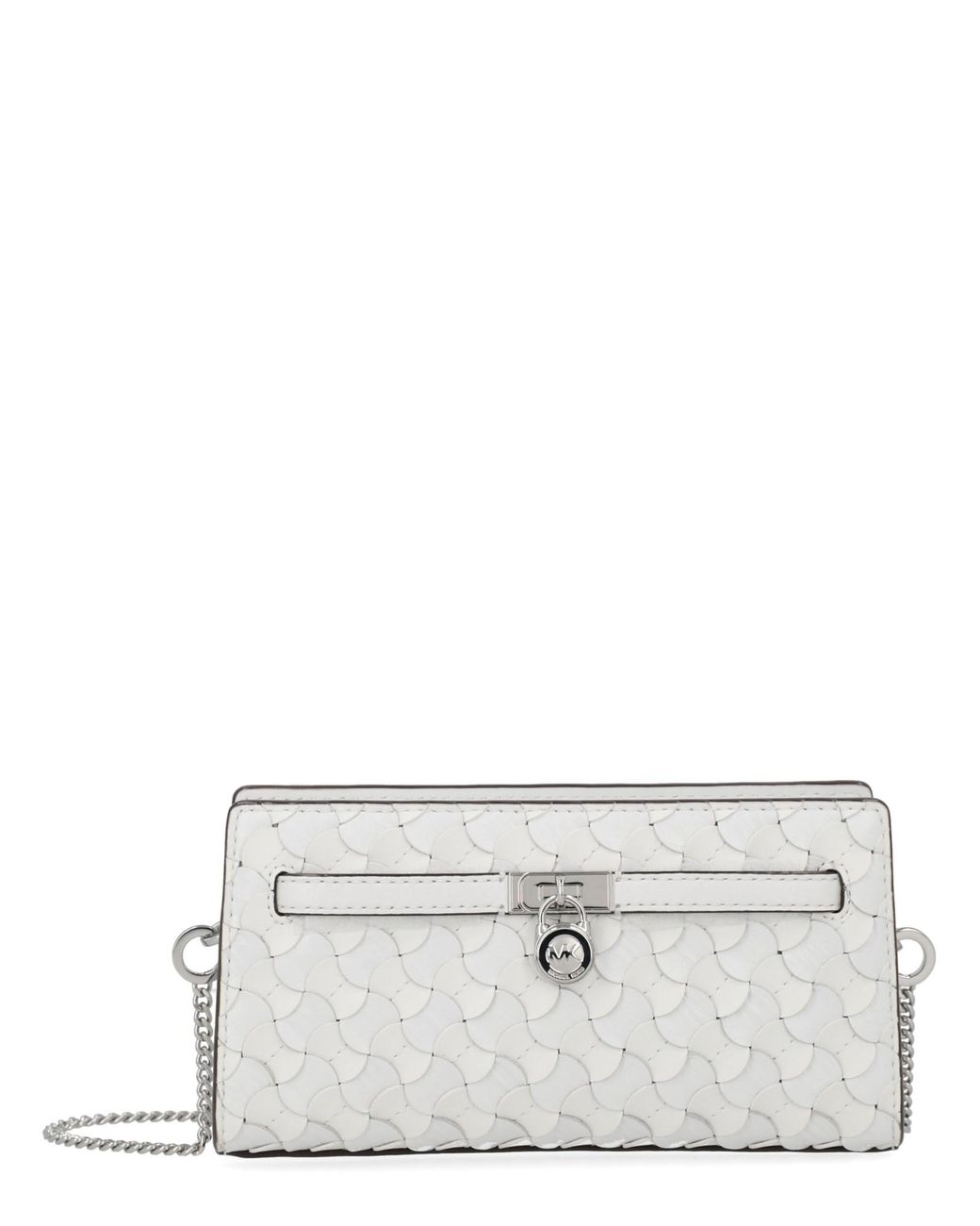 MICHAEL Michael Kors White Leather Shoulder Bag