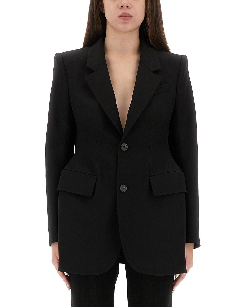 Balenciaga Black Hourglass Jacket