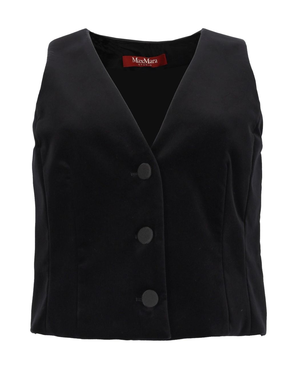 Max Mara Black Gilet