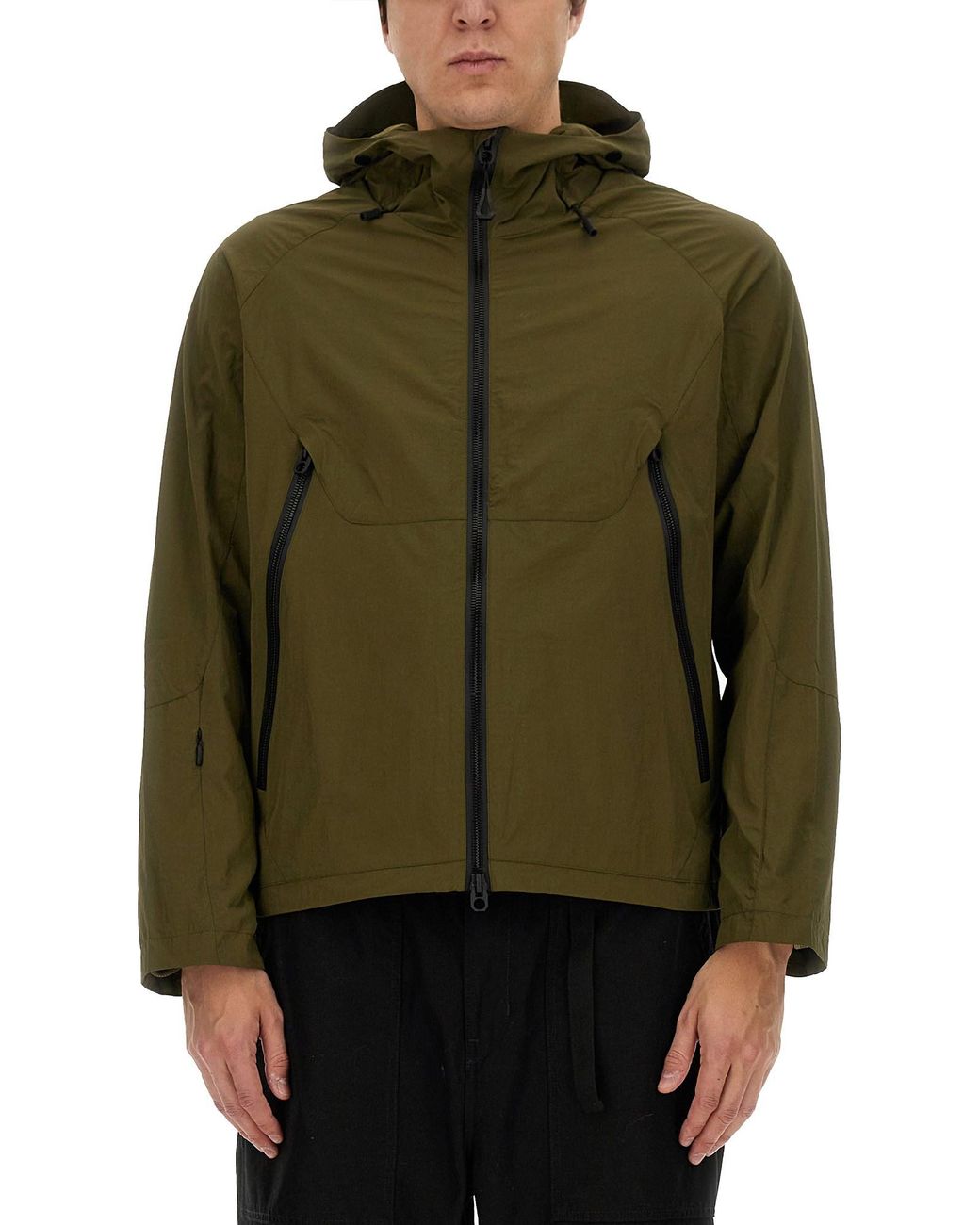 JG1 Green Hooded Jacket for men
