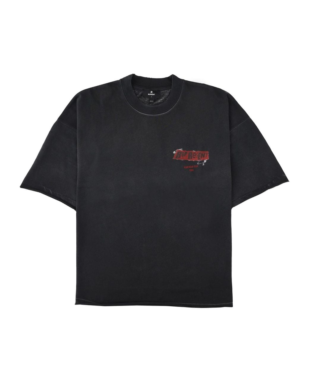 Represent Black T-Shirt "Ransom" for men