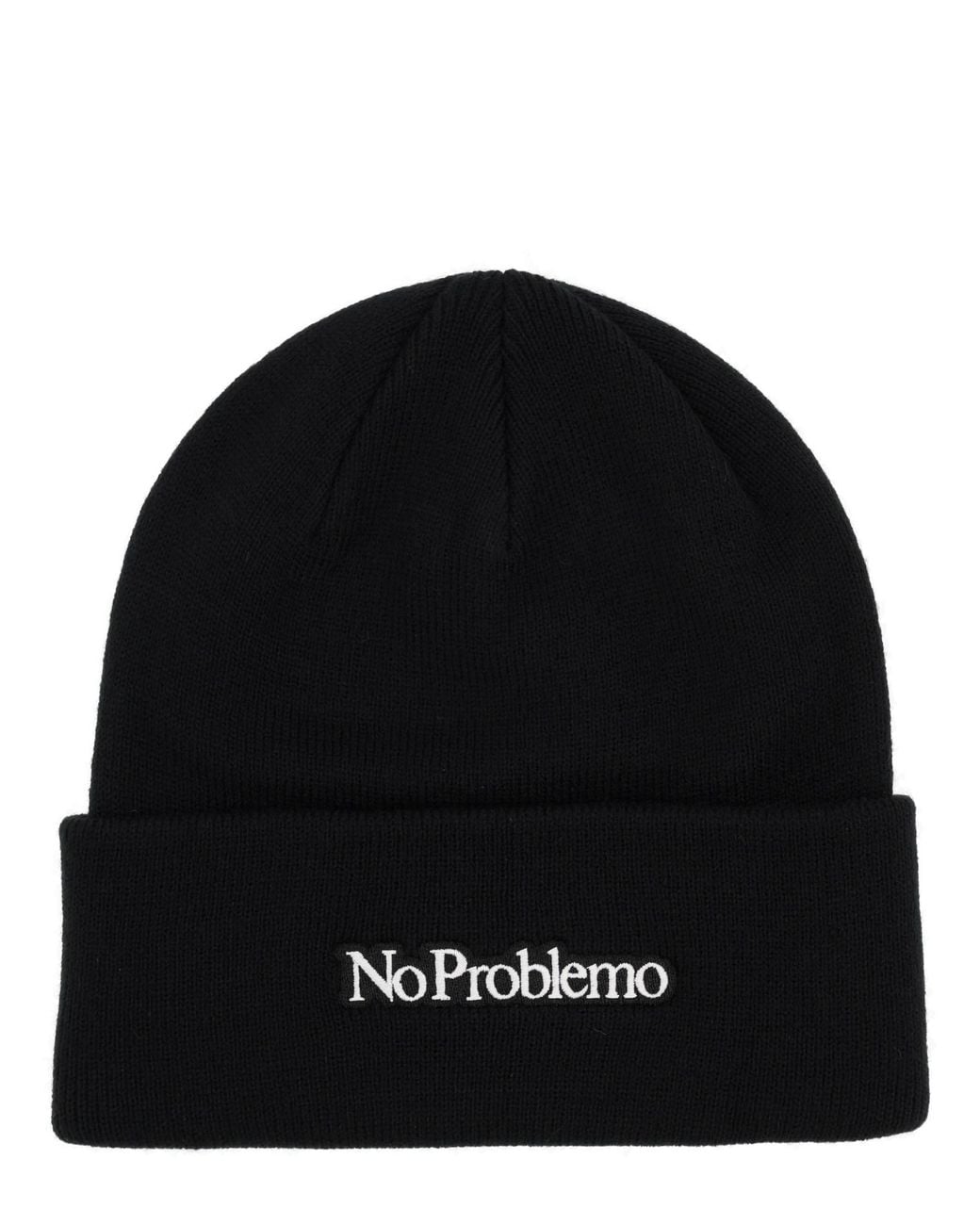 No Problemo Black Cap With Logo