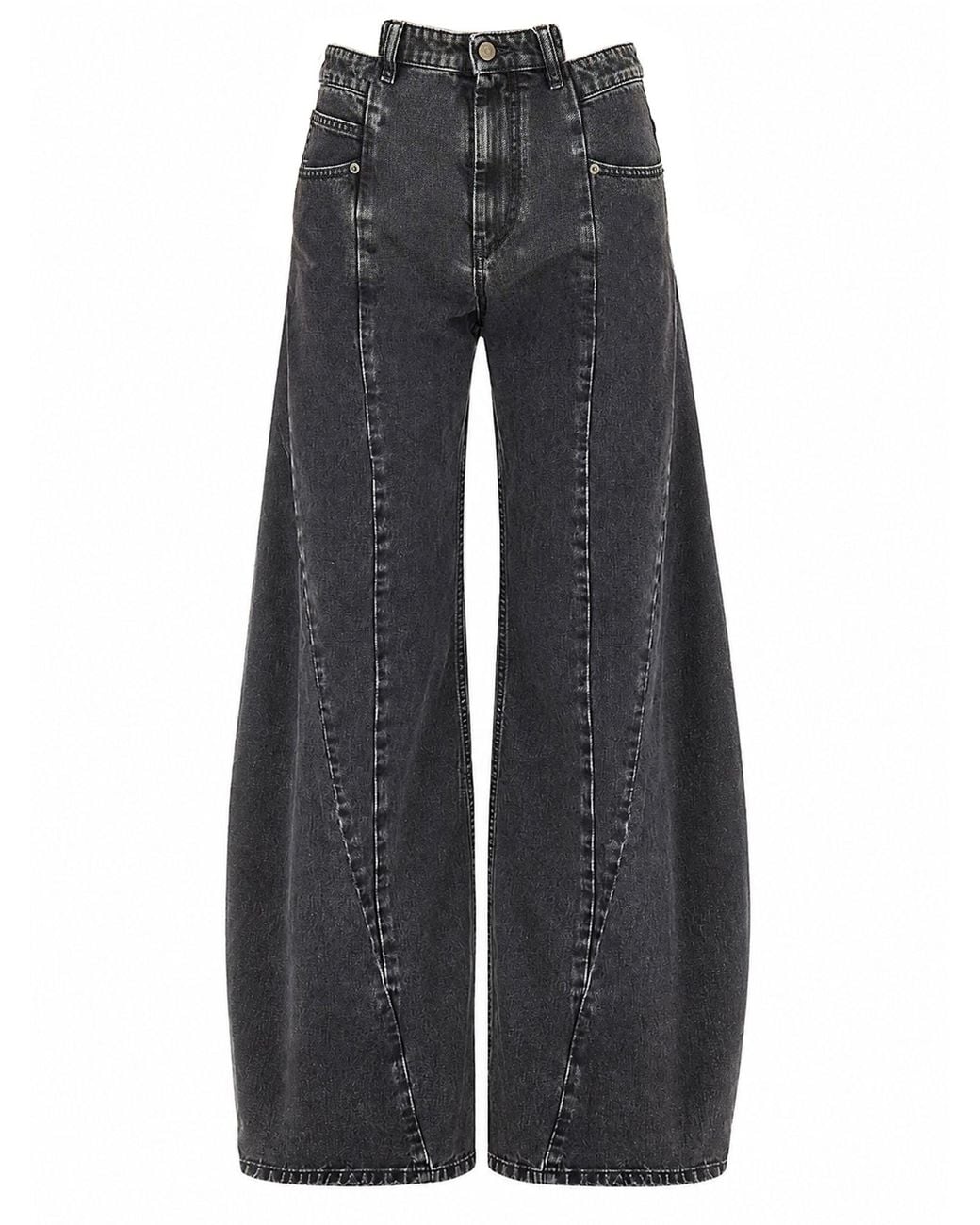 Maison Margiela Blue Jeans Palazzo "Dècortiquè"
