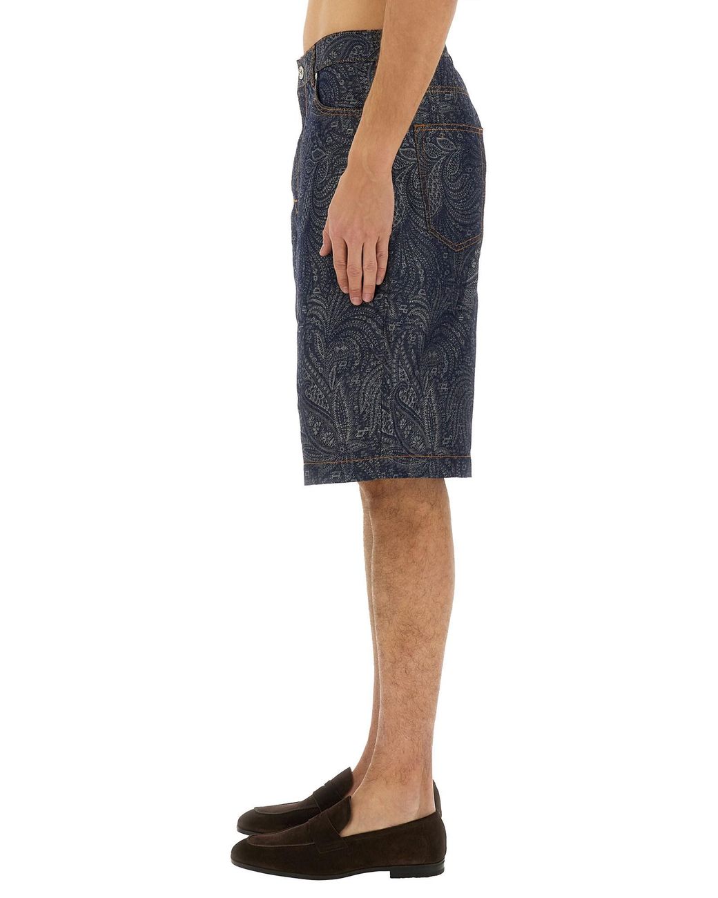 Bermuda di Etro in Blue da Uomo