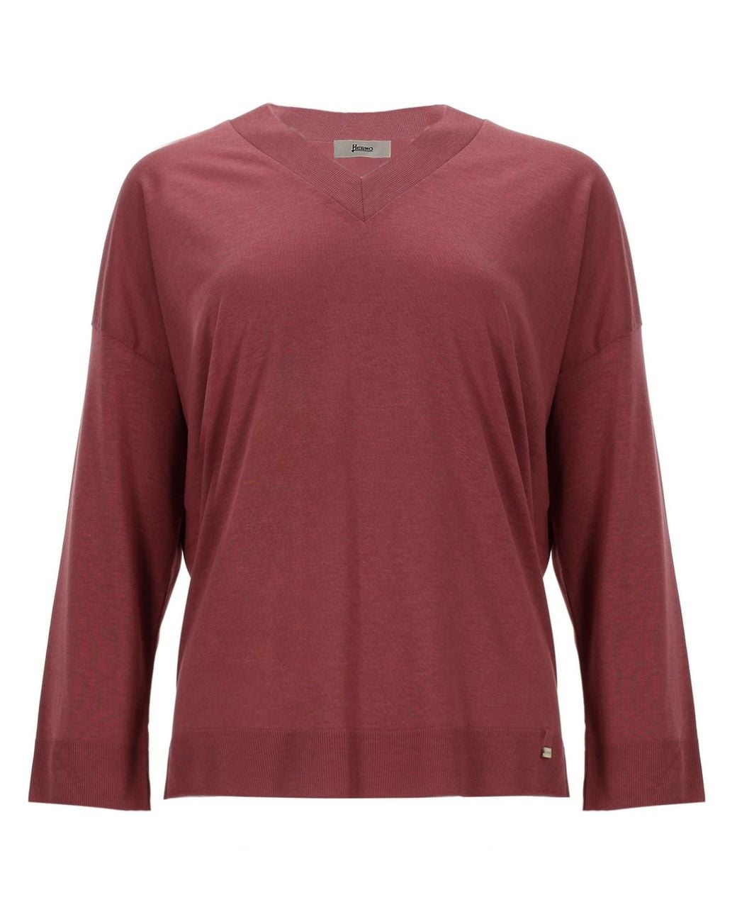 Herno Red Maglia