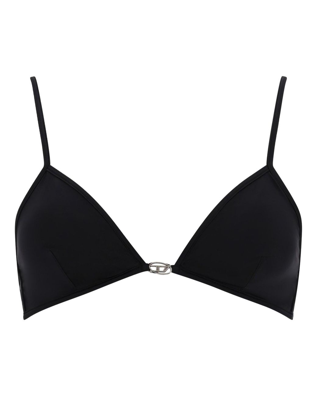 DIESEL Black "Moon-Dnm" Bikini Top