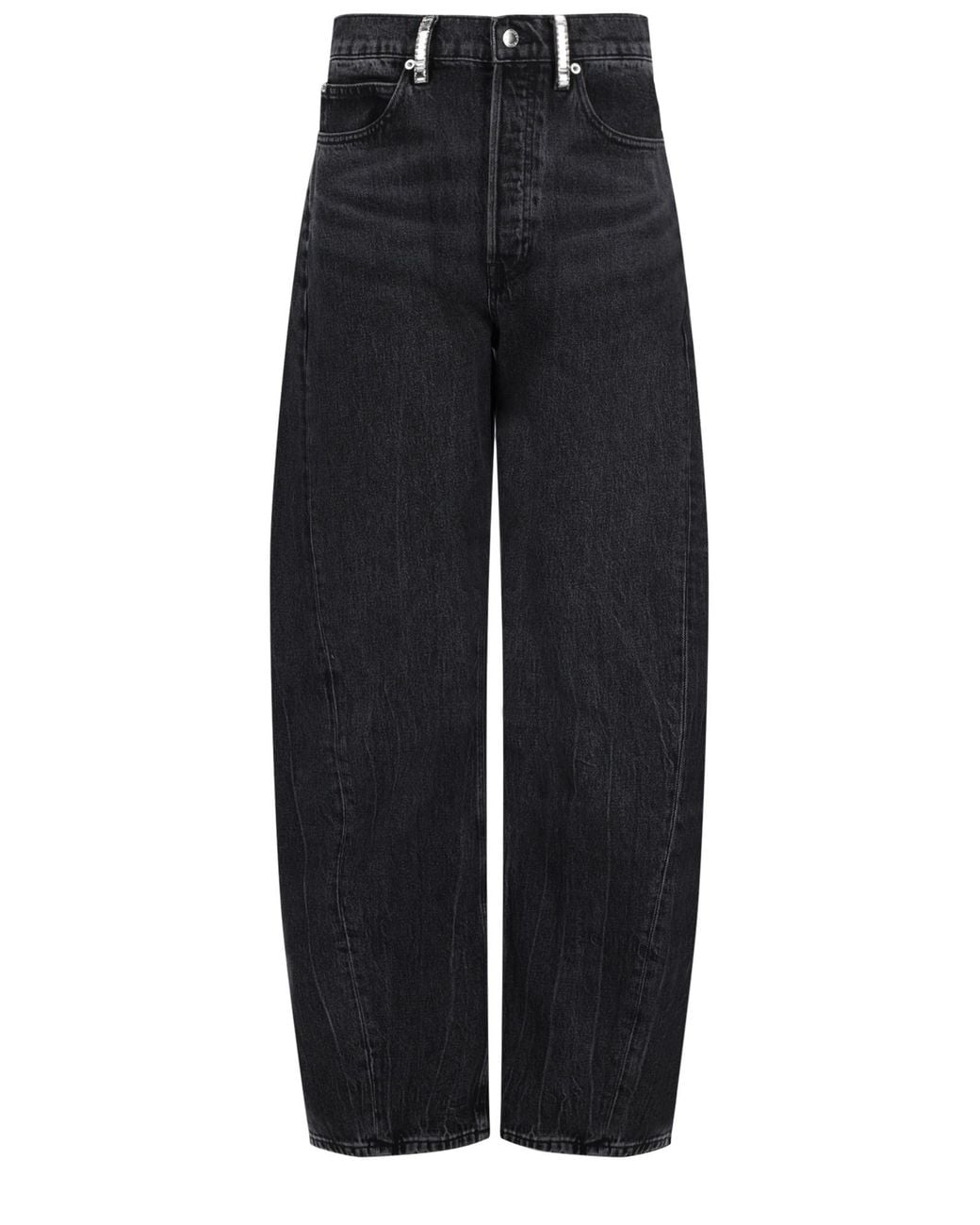 Alexander Wang Blue Jeans Mid Rise Relaxed