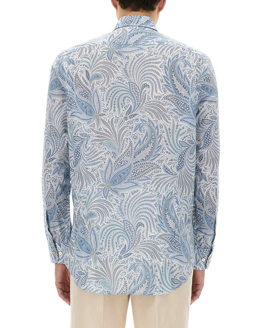 Camicia di Etro in Blue da Uomo