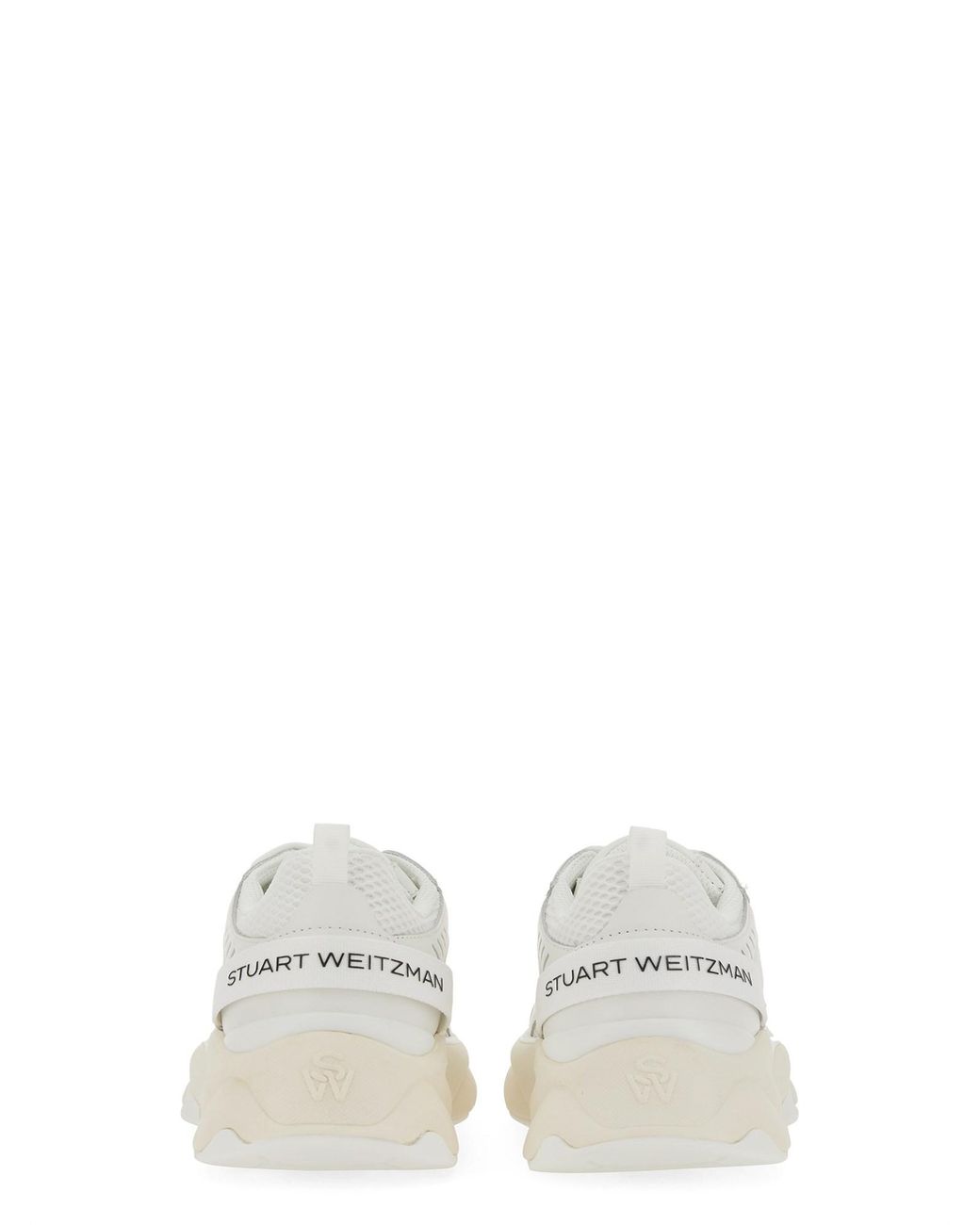 Sneaker Con Logo-Donna di Stuart Weitzman in White