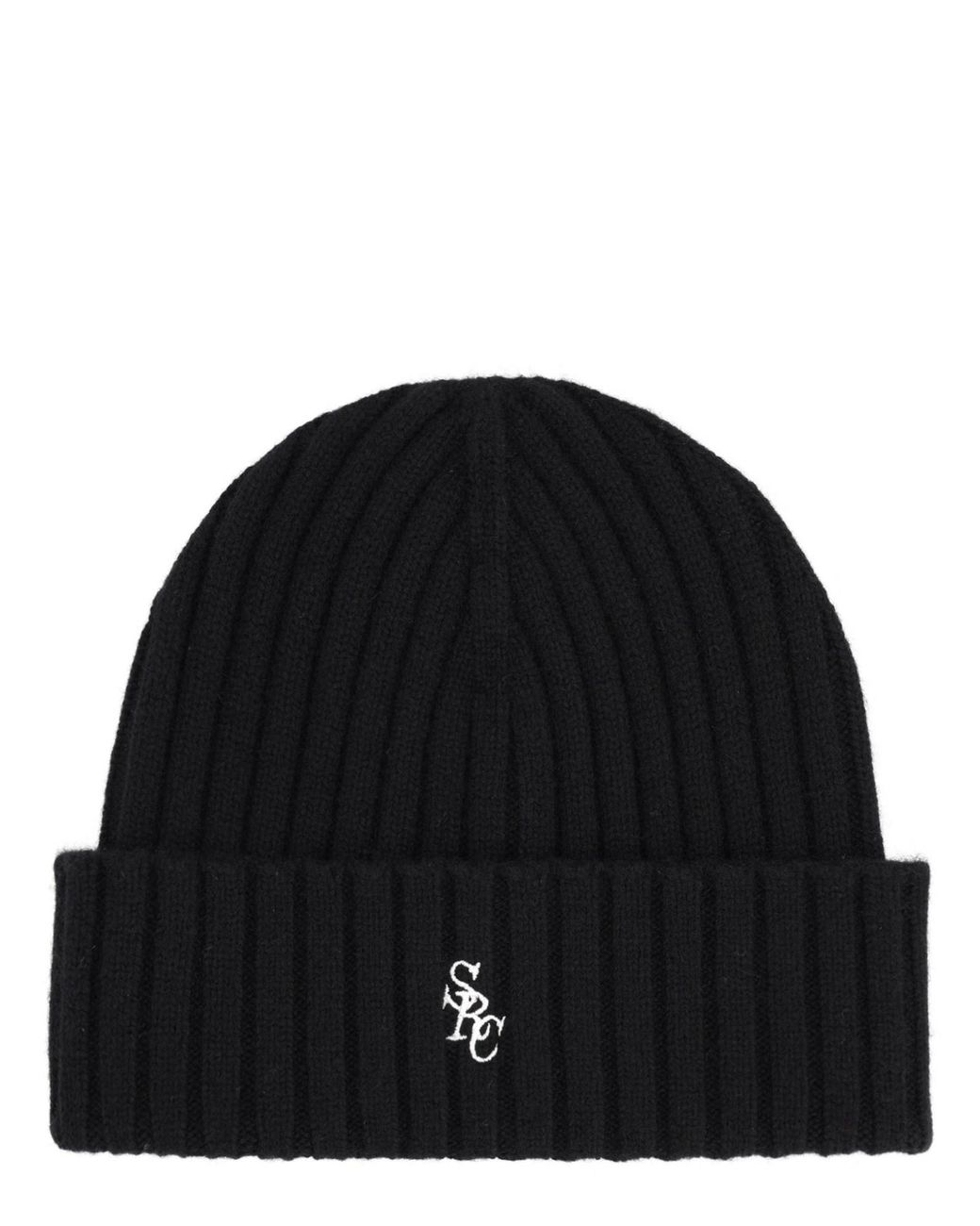 Sporty & Rich Black Logo Cap