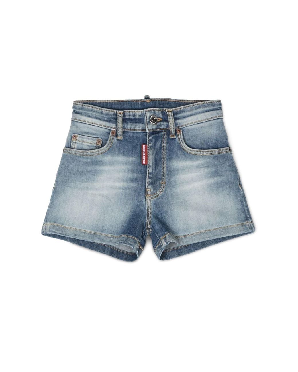 DSquared² Blue Denim Shorts