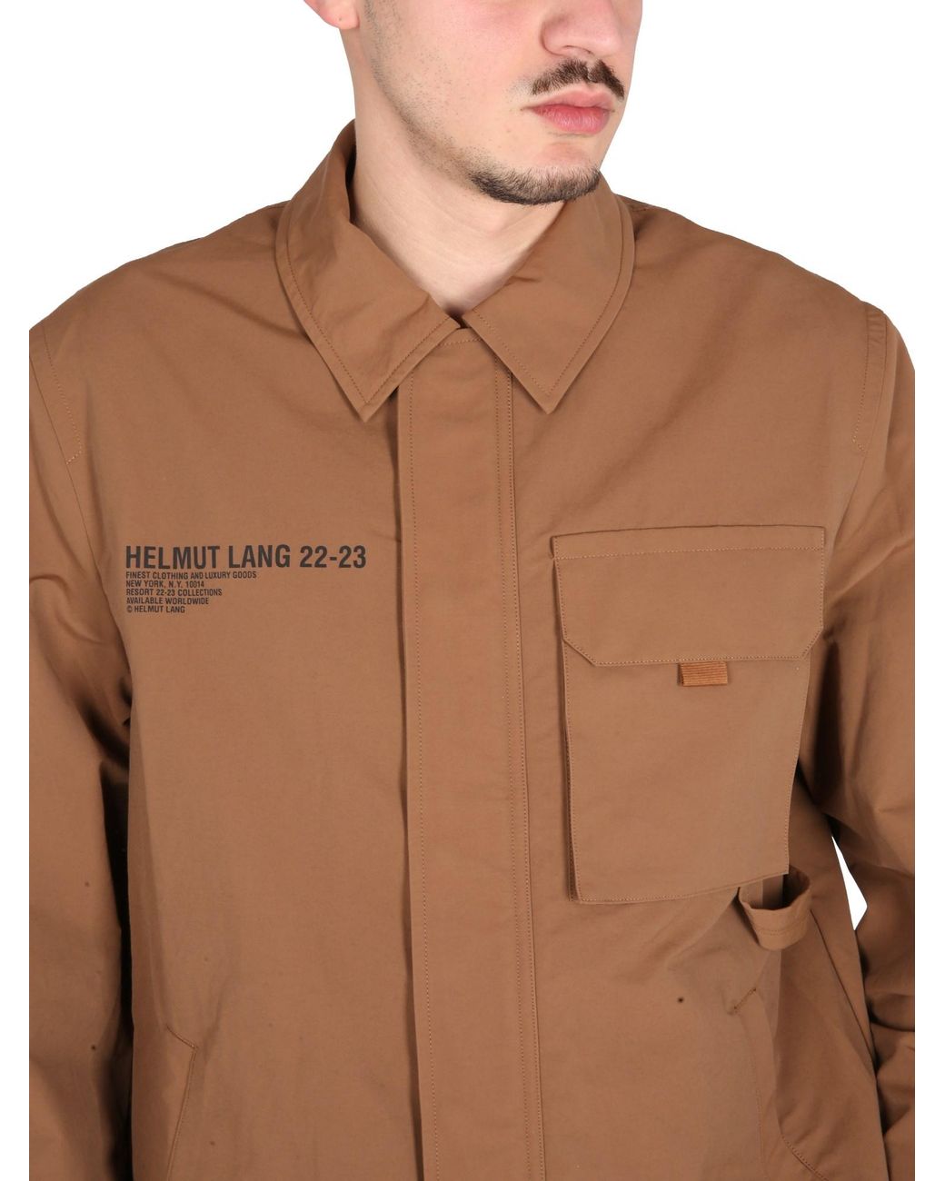 Giacca "Utility" di Helmut Lang in Brown da Uomo