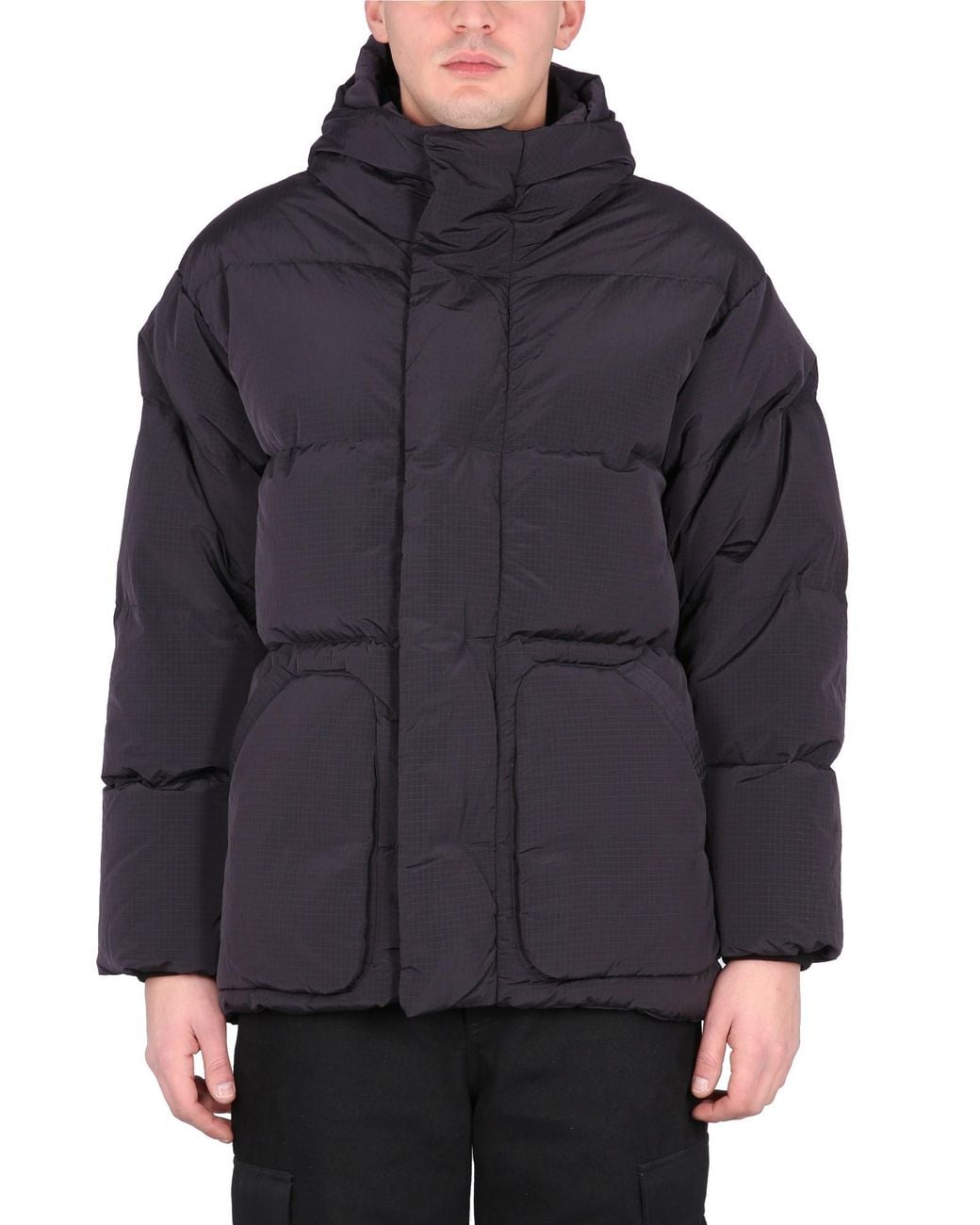 Ienki Ienki Gray Michlin Down Jacket for men