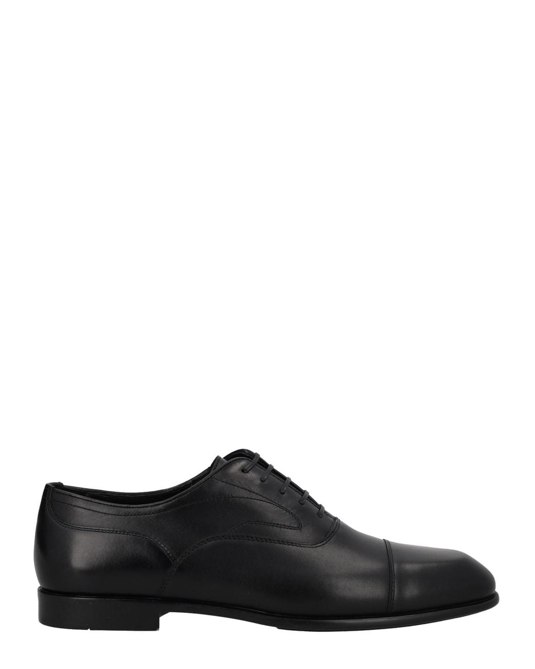 Ferragamo Black Mocassino "Oxford" for men