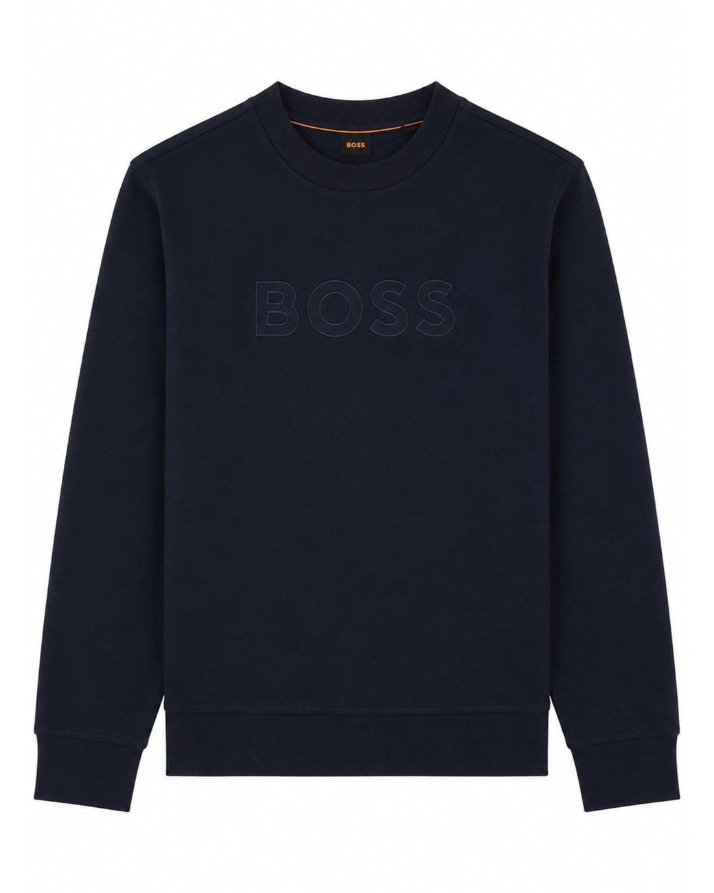 Boss Blue Felpa "We_Logo" Relaxed Fit for men