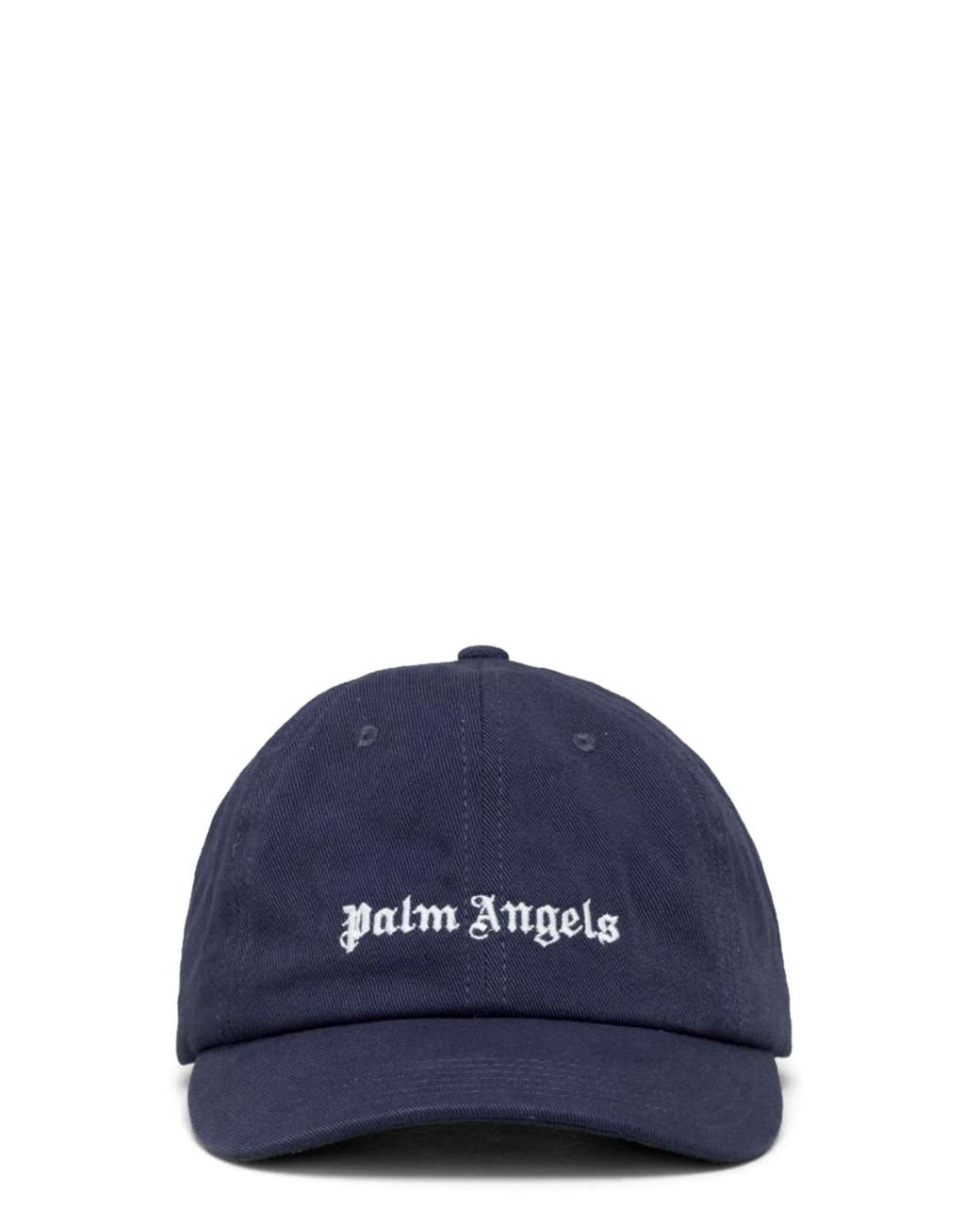Cappello Con Logo di Palm Angels in Blue