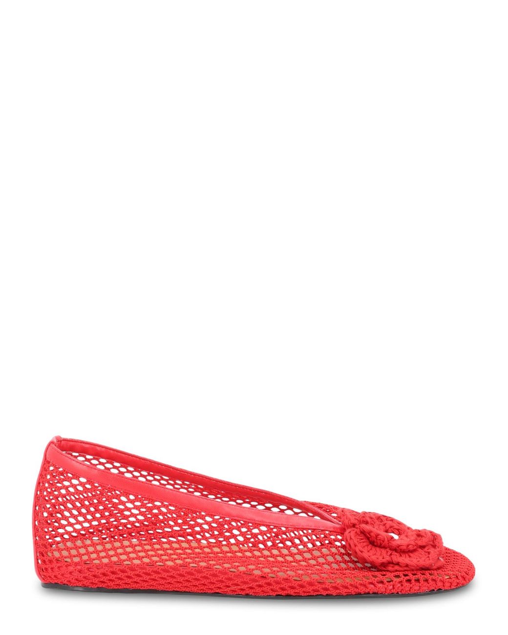 Ganni Red Ballerina "Jenny"