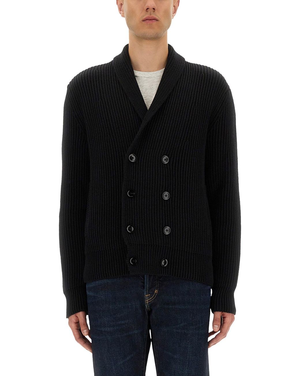 Tom Ford Black Knitwear Cardigan for men