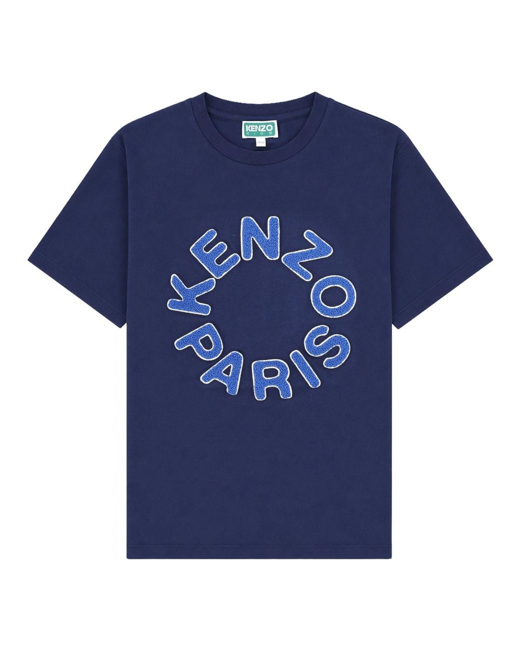 KENZO Blue Mini Classic Tee For Boys