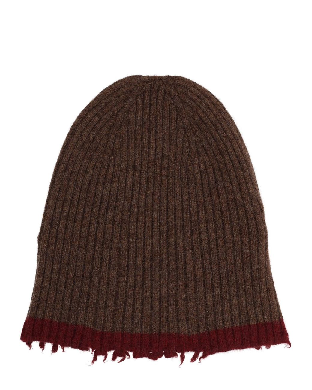 Uma Wang Brown 100% Cashmere Hat