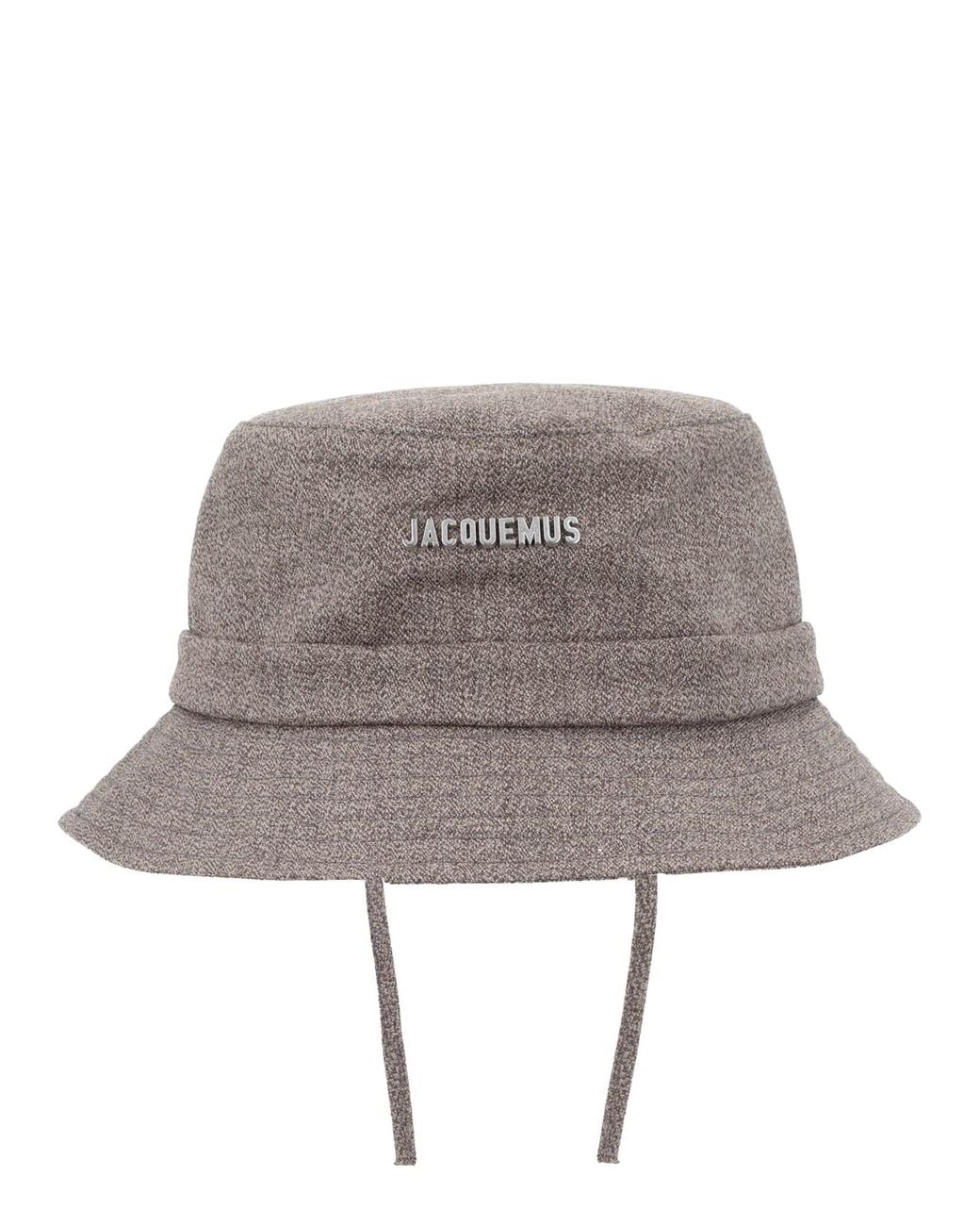 Jacquemus Gray Cappello Da Pescatore "Gadjo"