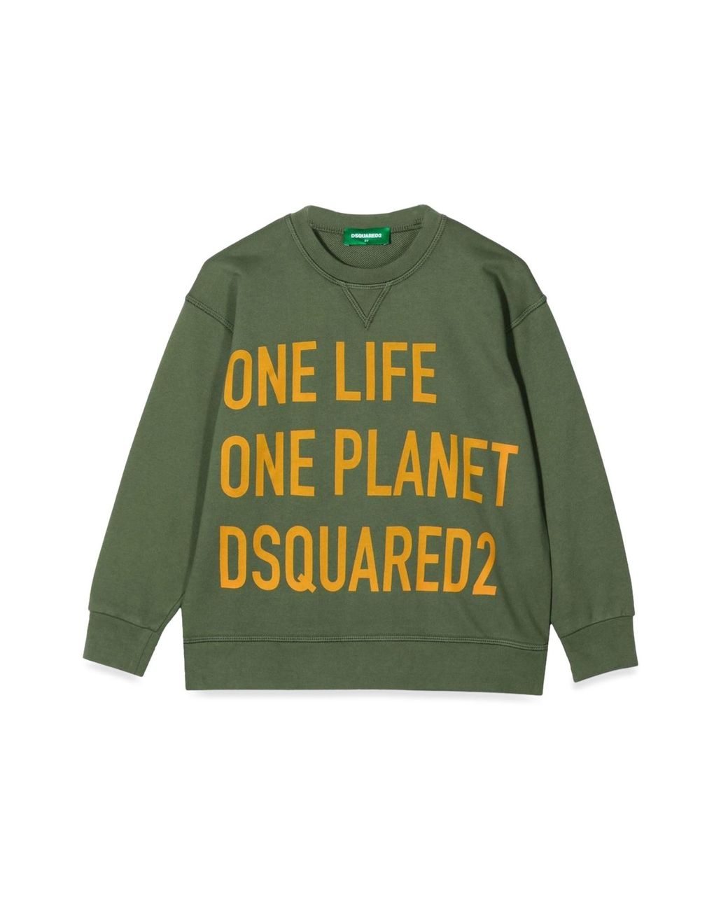 DSquared² Green One Life One Planet Sweatshirt