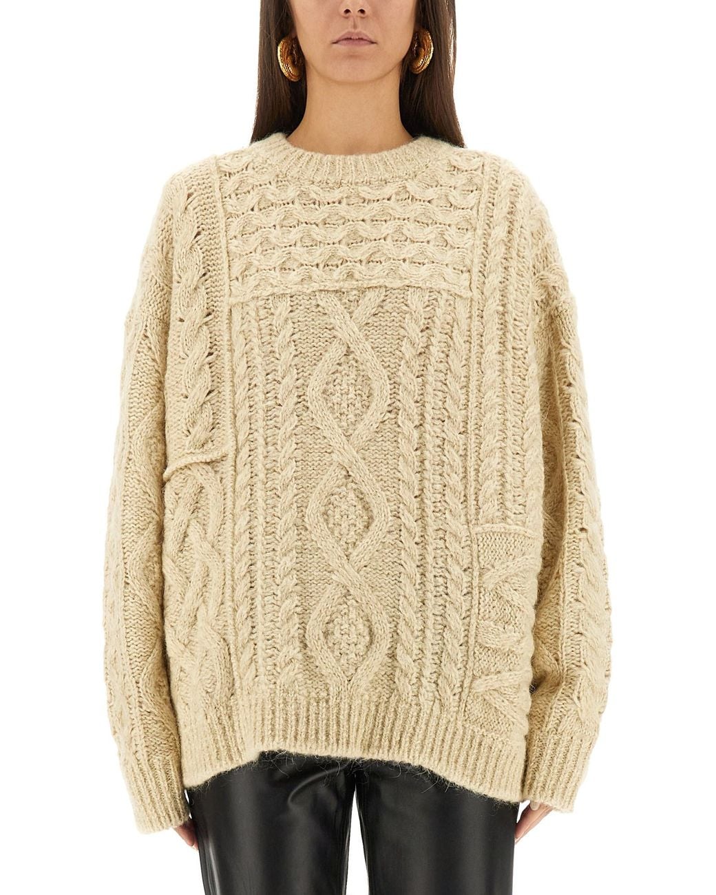 Isabel Marant Natural Sweater Acrylic Jumpers