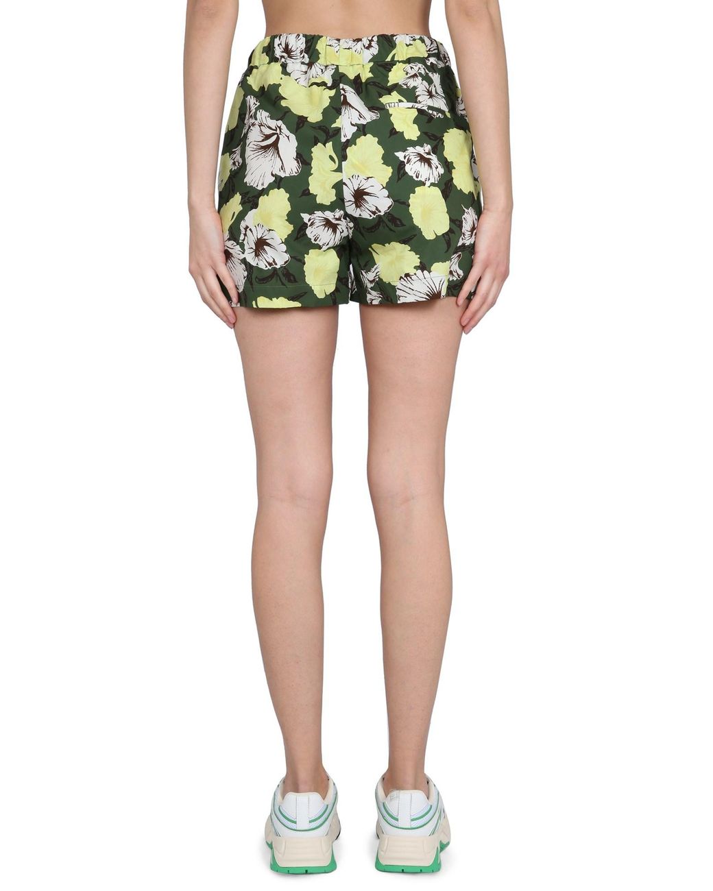 SHORTS CON ELASTICO di MSGM in Green